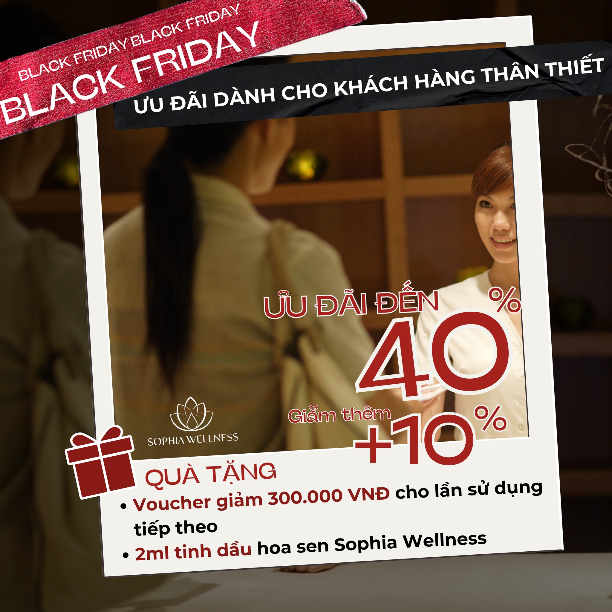 ƯU ĐÃI LÊN ĐẾN 40% - ĐẾN HẸN BLACK FRIDAY - MÙA YÊU THƯƠNG RỘN RÀNG ƯU ĐÃI! ✨🎁
