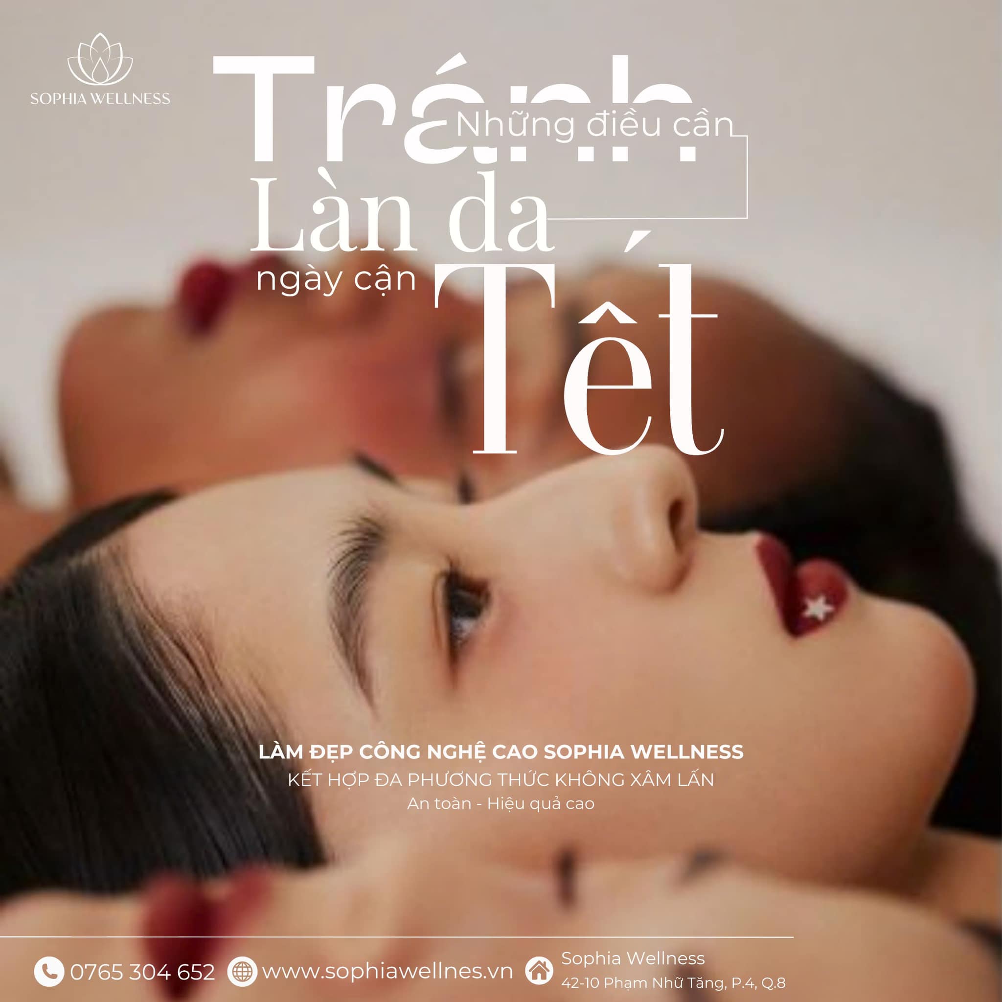 Những điều cần tránh làm cho làn da những ngày cận Tết!