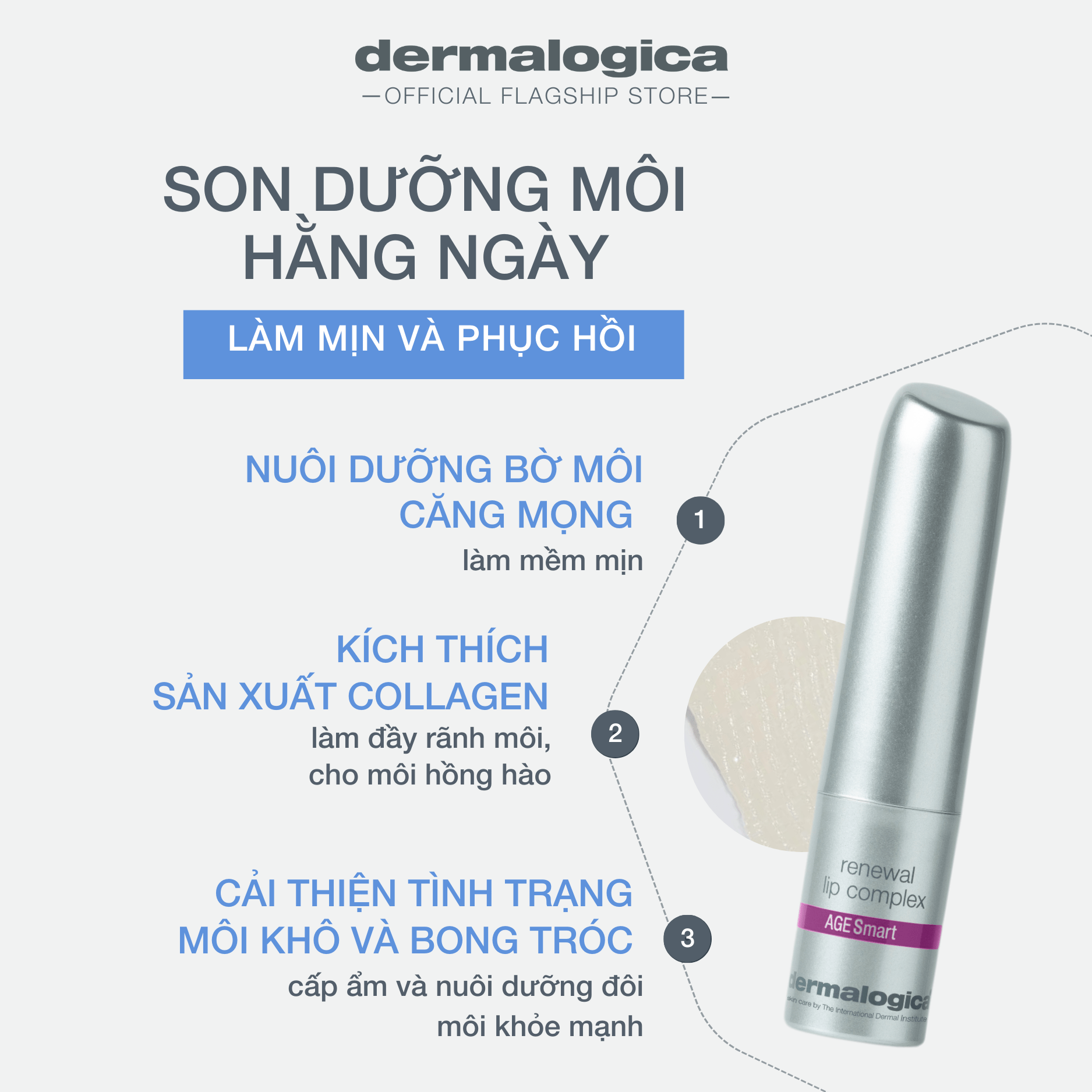 Renewal Lip Complex - Son dưỡng môi hằng ngày làm mịn + phục hồi