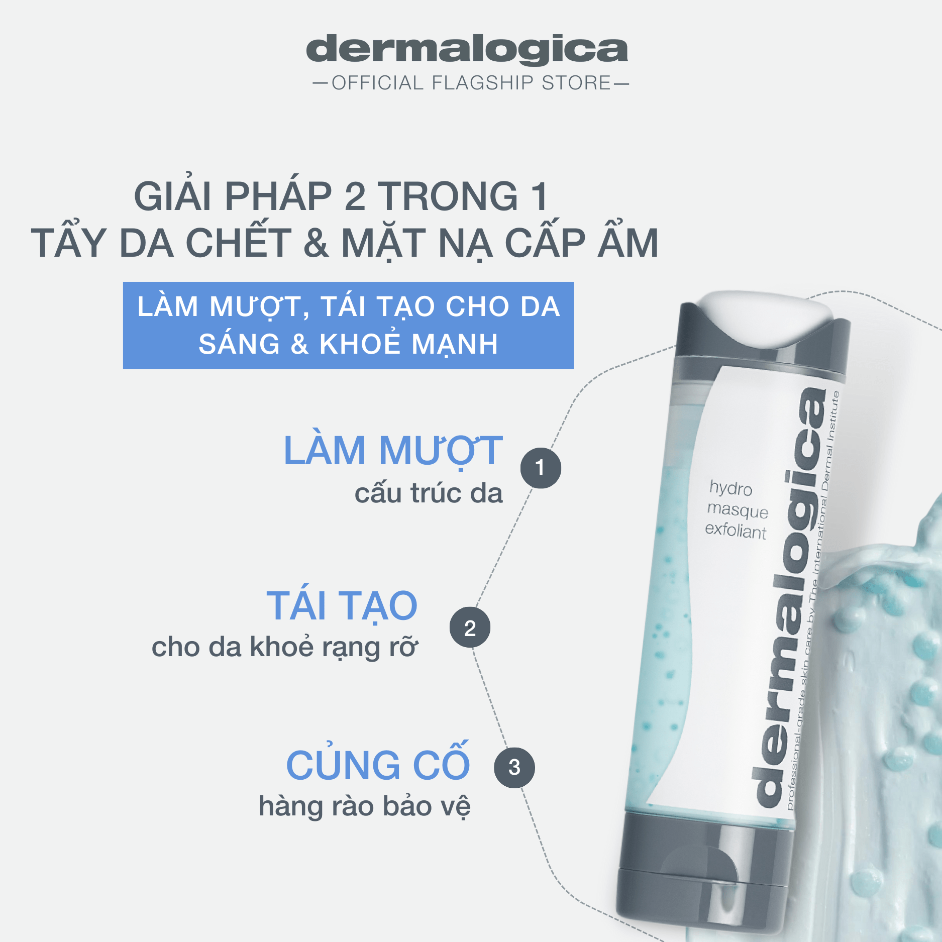Hydro Masque Exfoliant - Mặt nạ 2 trong 1 dưỡng ẩm & tẩy tế bào chết