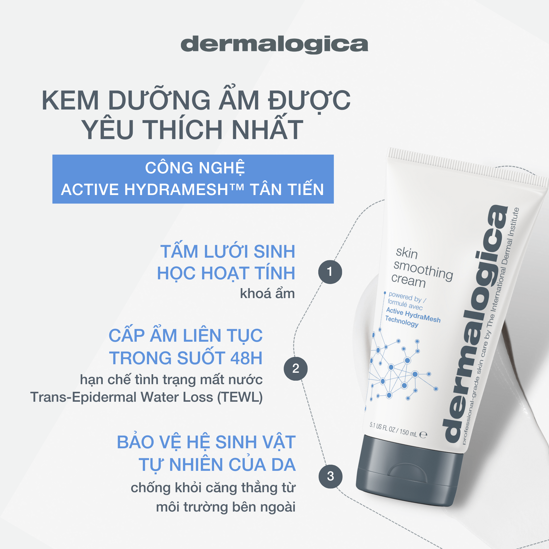 Skin Smoothing Cream - Kem dưỡng cấp ẩm liên tục trong 48 giờ