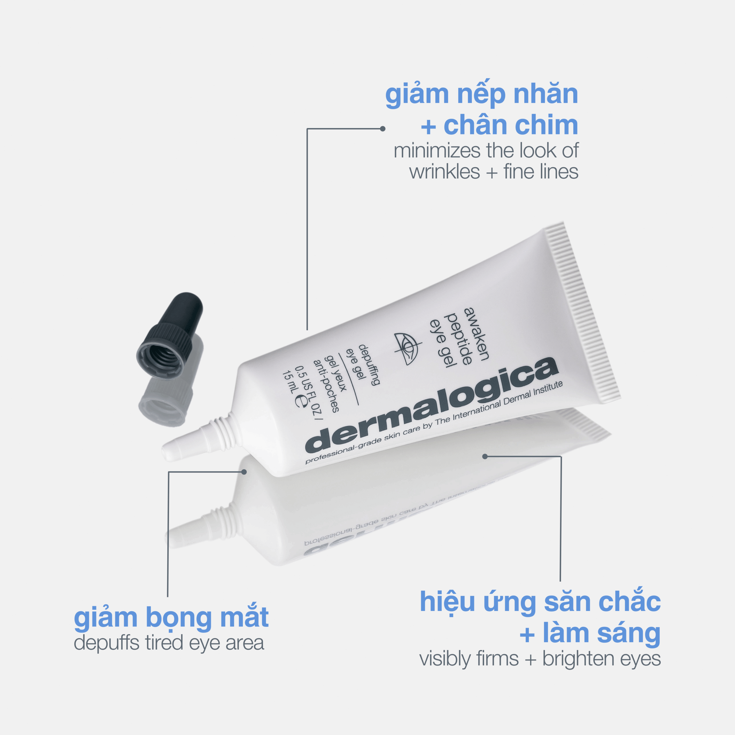 Awaken Peptide Eye Gel đánh thức vùng mắt