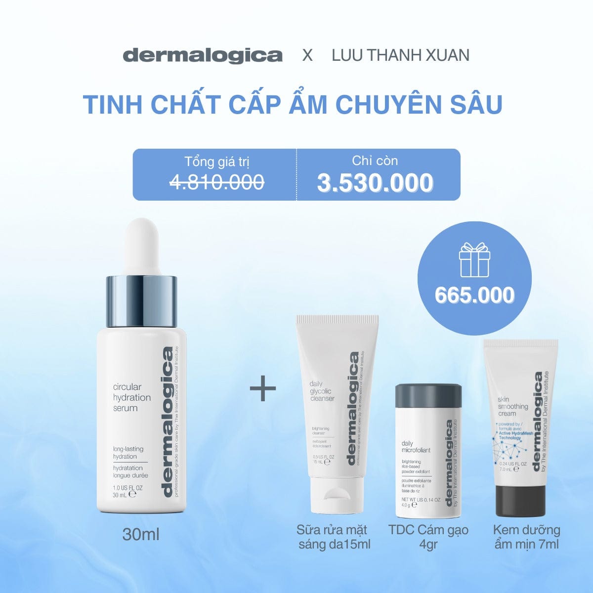 Circular hydration system set